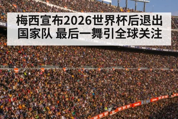 梅西宣布2026世界杯后退出国家队 最后一舞引全球关注